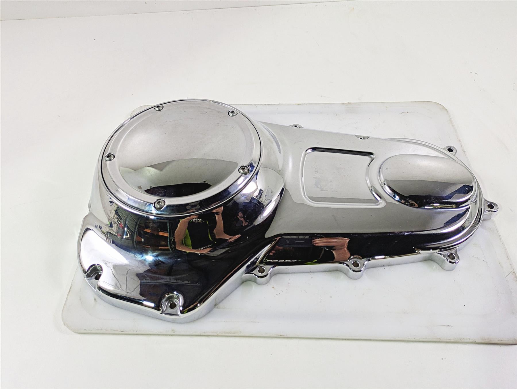 2016 Harley Touring FLHR Road King Outer Primary Drive Clutch Cover 25700387 {{ shop.shopifyCountryName }} - Mototech271