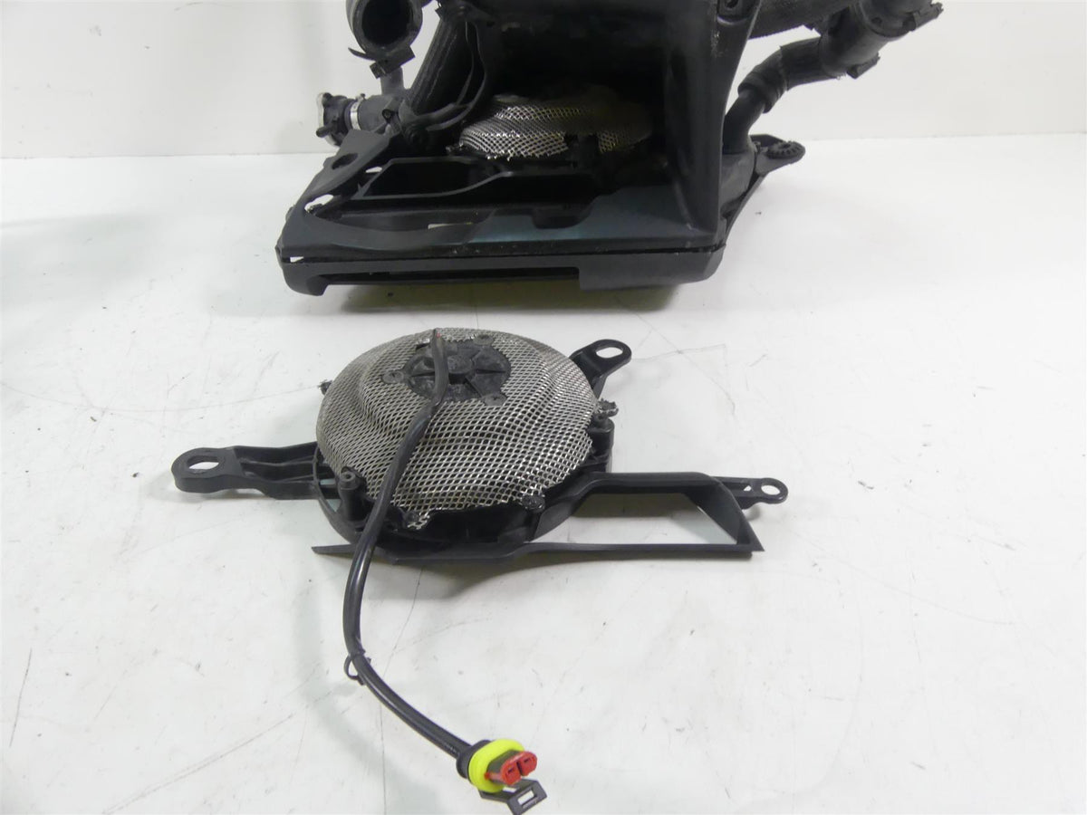2015 Ducati Diavel Carbon Red Right Radiator Fan Reservoir Set - Read 54840881B {{ shop.shopifyCountryName }} - Mototech271
