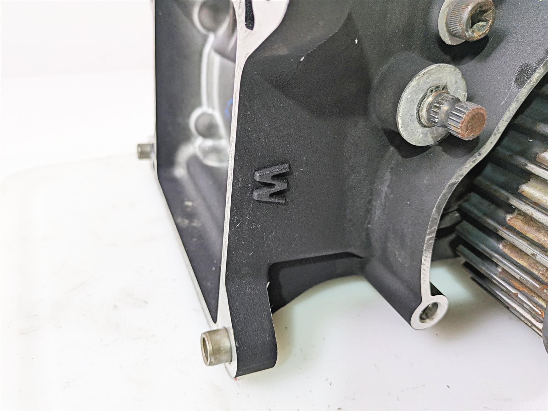 2008 Harley FXCWC Softail Rocker 6-Speed Transmission Gear Box 33026-08A {{ shop.shopifyCountryName }} - Mototech271