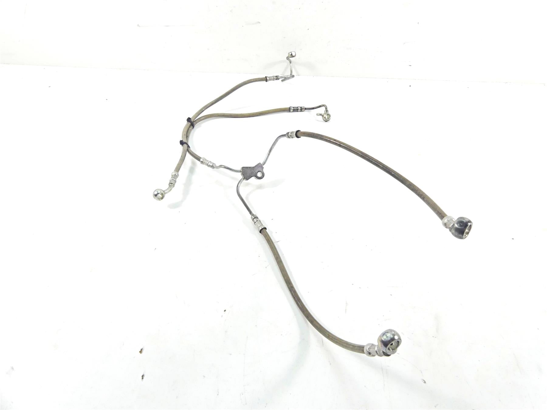 2015 Harley VRSCF Muscle V-Rod Front Abs Brake Line Hose Set 42022-09A {{ shop.shopifyCountryName }} - Mototech271