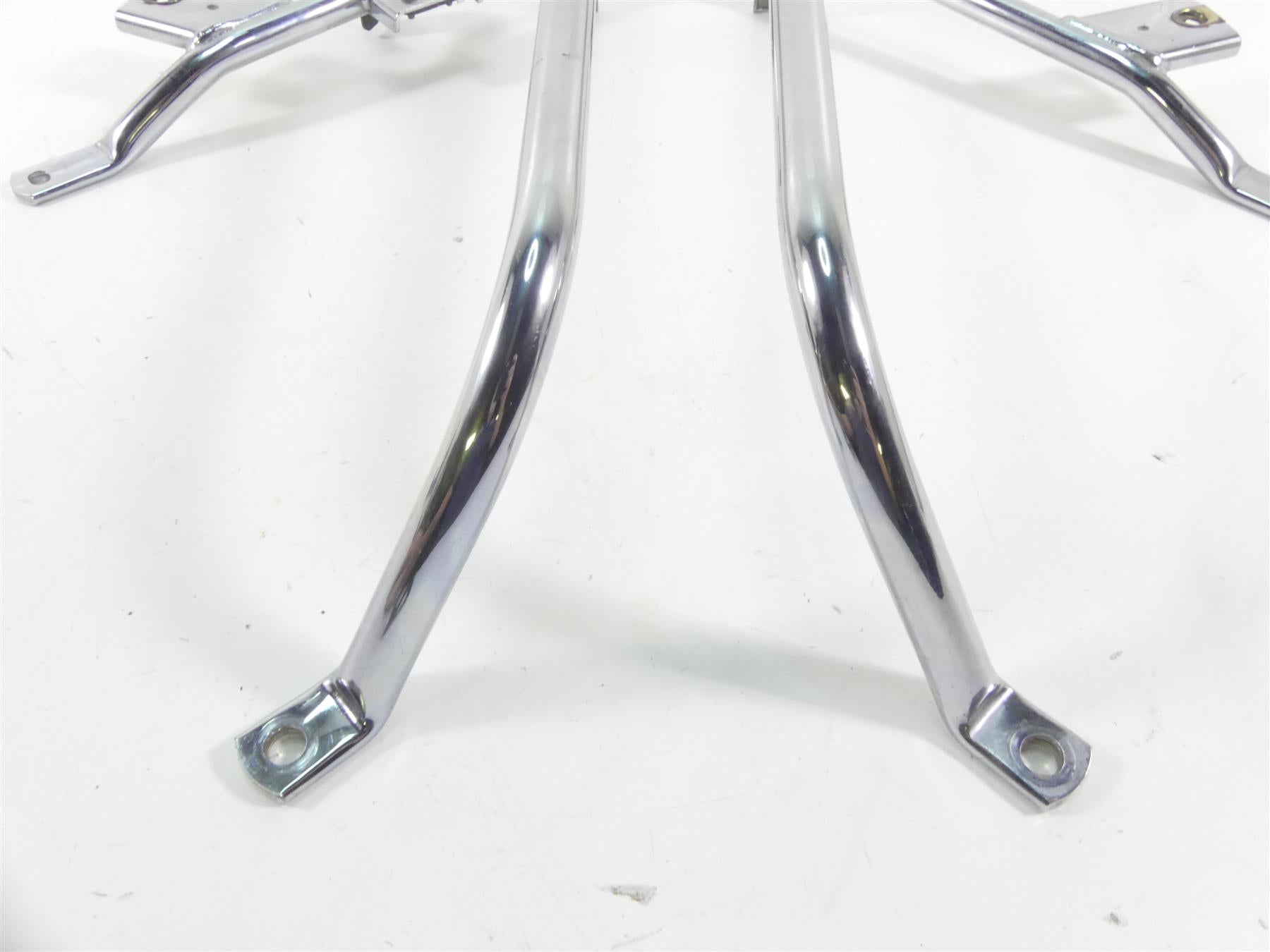 2012 Harley Touring FLHX Street Glide Nice Chrome Saddlebag Rails 49207-09 {{ shop.shopifyCountryName }} - Mototech271