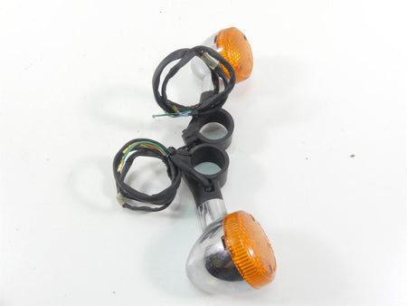 1998 Honda Shadow VT1100T Front Blinker Turn Signal Indicator Set 33400-MAH-671 {{ shop.shopifyCountryName }} - Mototech271