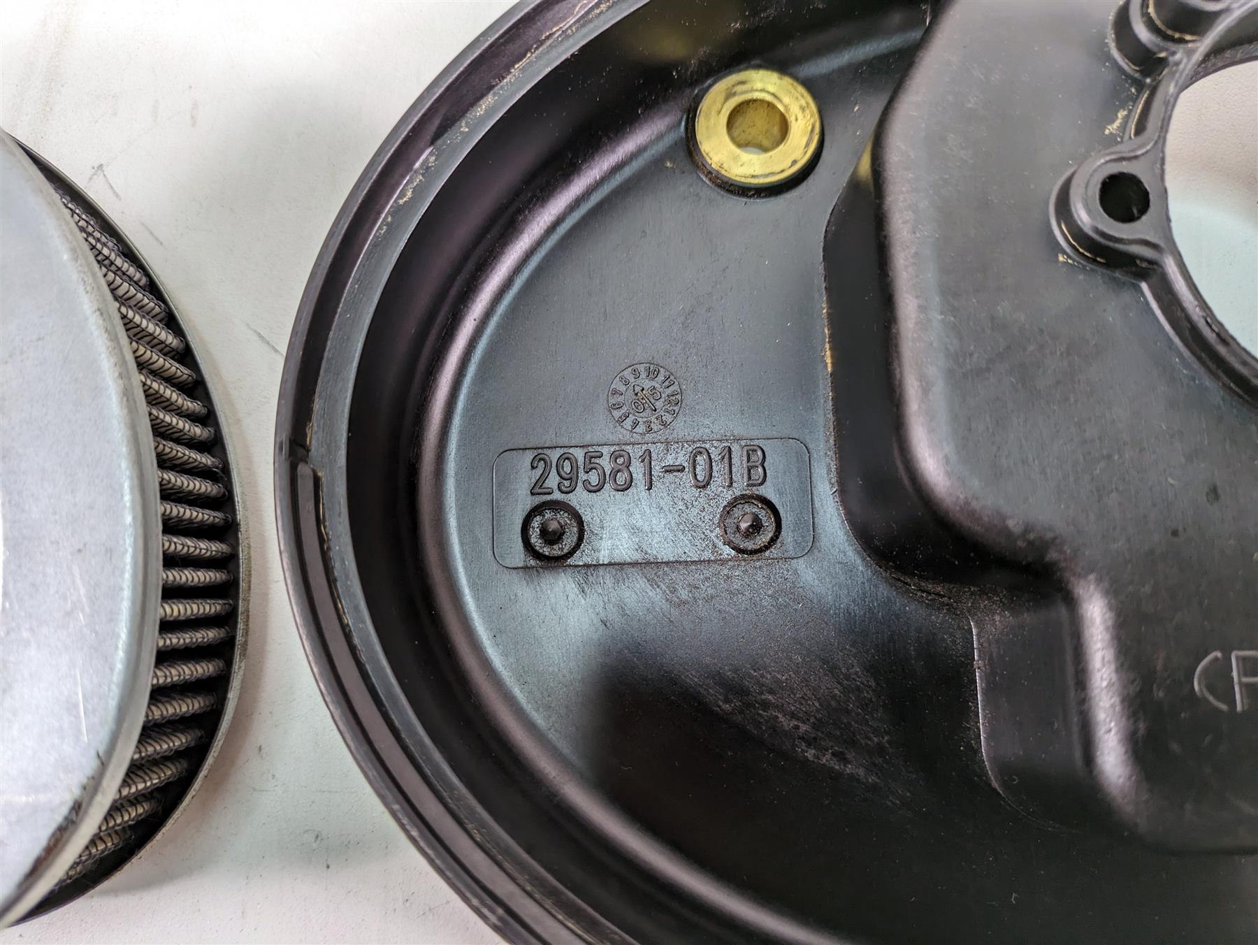 2006 Harley Touring FLHTCUI Electra Glide Air Cleaner Breather Filter 29581-01B {{ shop.shopifyCountryName }} - Mototech271