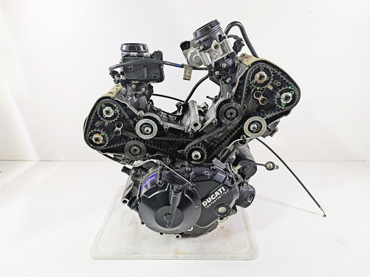 2013 Ducati Hypermotard 821 SP Engine Motor Tranny Throttle Bodies 22k 22522731A {{ shop.shopifyCountryName }} - Mototech271