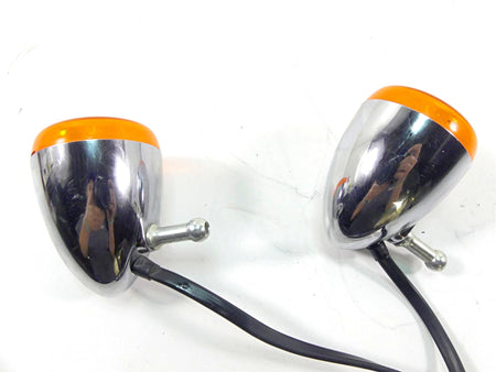 2005 Harley Sportster XL1200 C Front Turn Signal Blinker Set 68972-00 {{ shop.shopifyCountryName }} - Mototech271