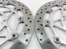 Load image into Gallery viewer, 2017 Triumph Thruxton 1200 R Front Brembo Brake Rotor Disc Set T2022080
