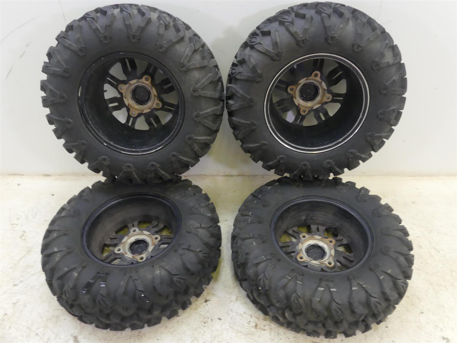 2017 Polaris General 1000 Oem 14x6 Wheel + Msa Motoclaw Tire Set 1522494 1522496 | Mototech271