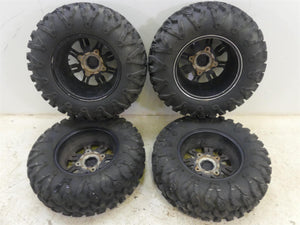 2017 Polaris General 1000 Oem 14x6 Wheel + Msa Motoclaw Tire Set 1522494 1522496 | Mototech271