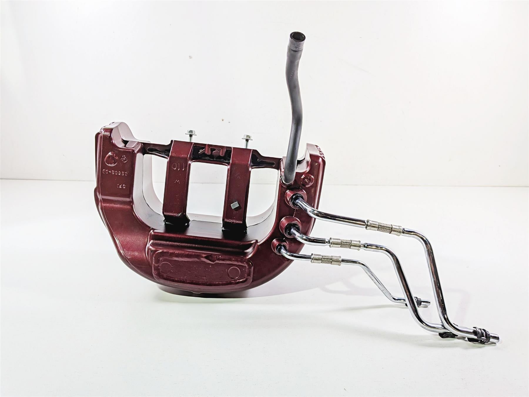 2009 Harley FXCWC Softail Rocker Oil Tank & Lines Deep Red Pearl Set 62546-08 {{ shop.shopifyCountryName }} - Mototech271