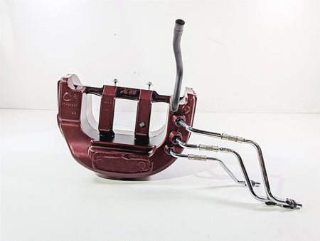 2009 Harley FXCWC Softail Rocker Oil Tank & Lines Deep Red Pearl Set 62546-08 {{ shop.shopifyCountryName }} - Mototech271