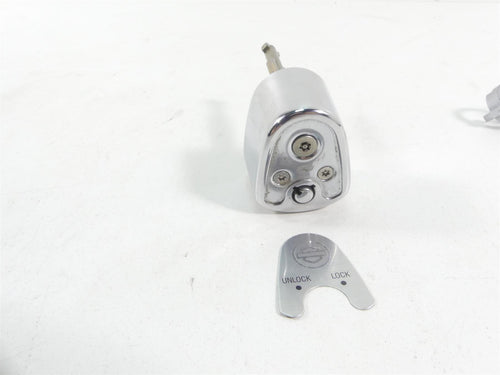 2012 Harley Touring FLHX Street Glide Ignition Switch Chrome Knob- VIN 71532-03 | Mototech271