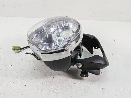 2014 Moto Guzzi California 1400 T Headlight Head Light Lamp & Mounts 887453 {{ shop.shopifyCountryName }} - Mototech271