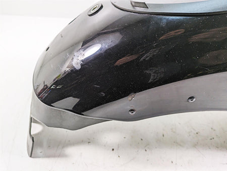 2007 Harley Sportster XL1200 C Rear Fender Vivid Black Silver Stripe 59847-10 {{ shop.shopifyCountryName }} - Mototech271