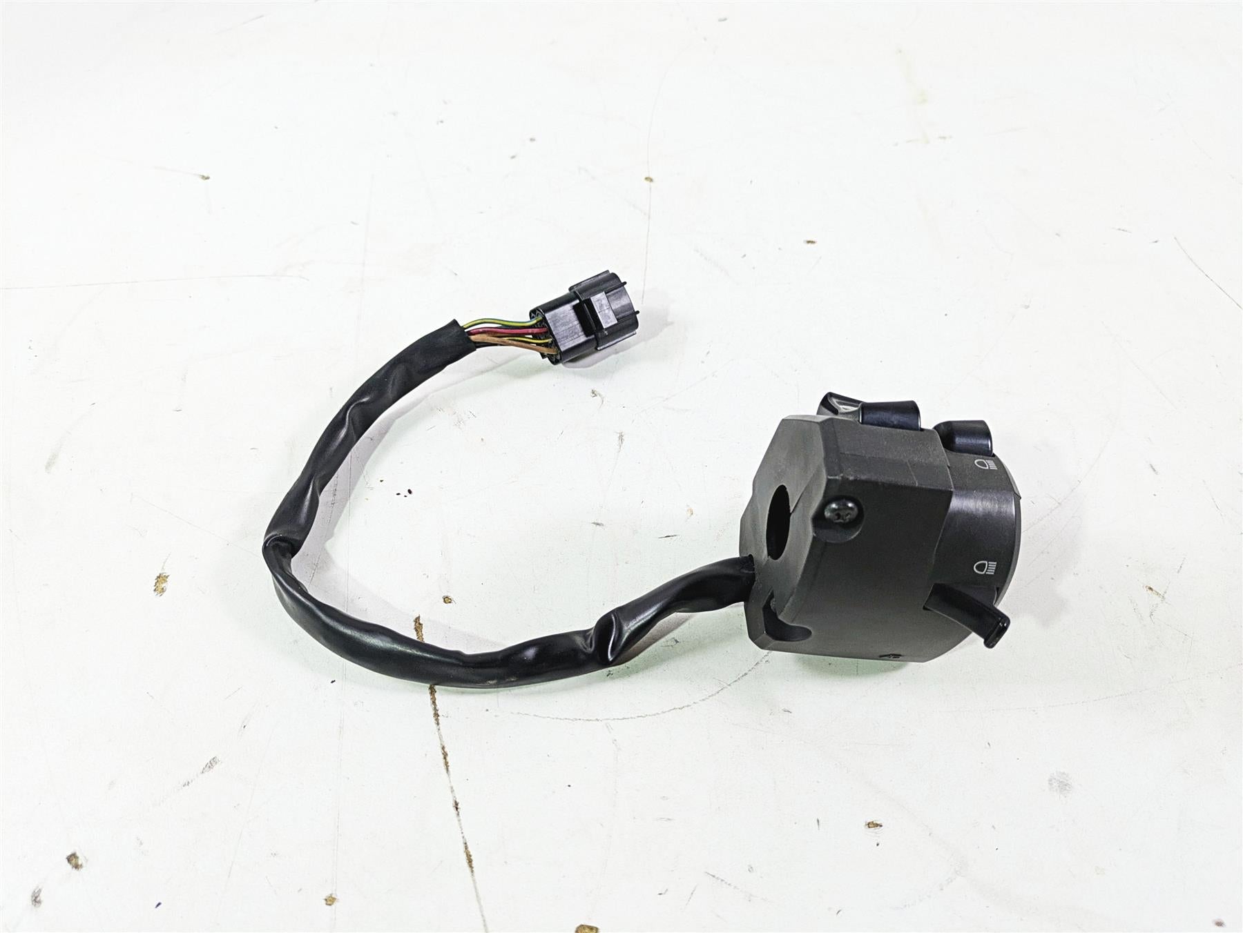 2008 Ducati SBK 1098 S Left Hand Turn Signal Lights Control Switch 65110041A {{ shop.shopifyCountryName }} - Mototech271