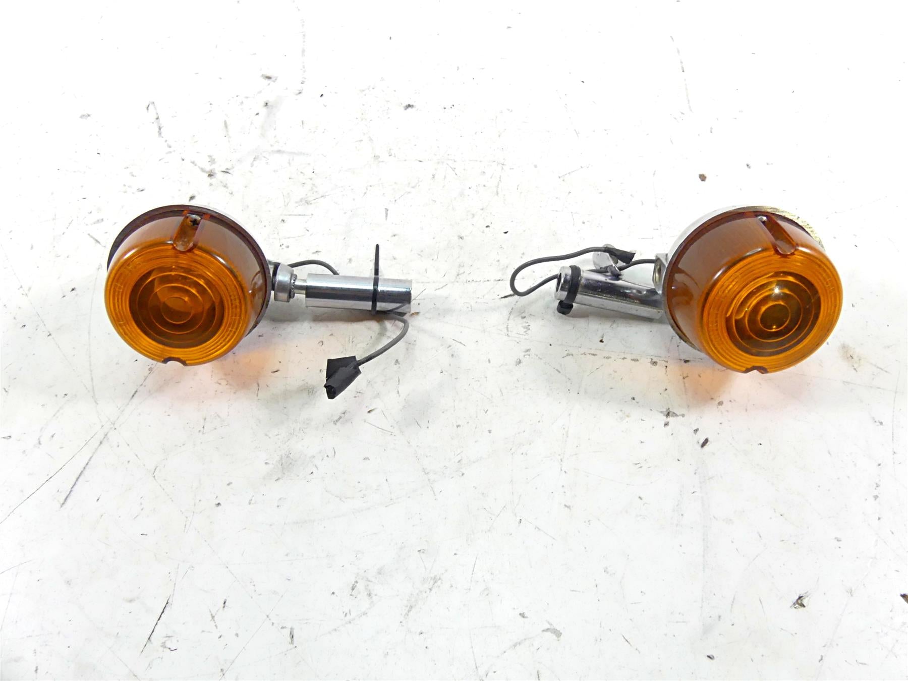 1979 Harley Sportster XLS1000 Roadster Front Blinker Turn Signal Set 68514-73 {{ shop.shopifyCountryName }} - Mototech271