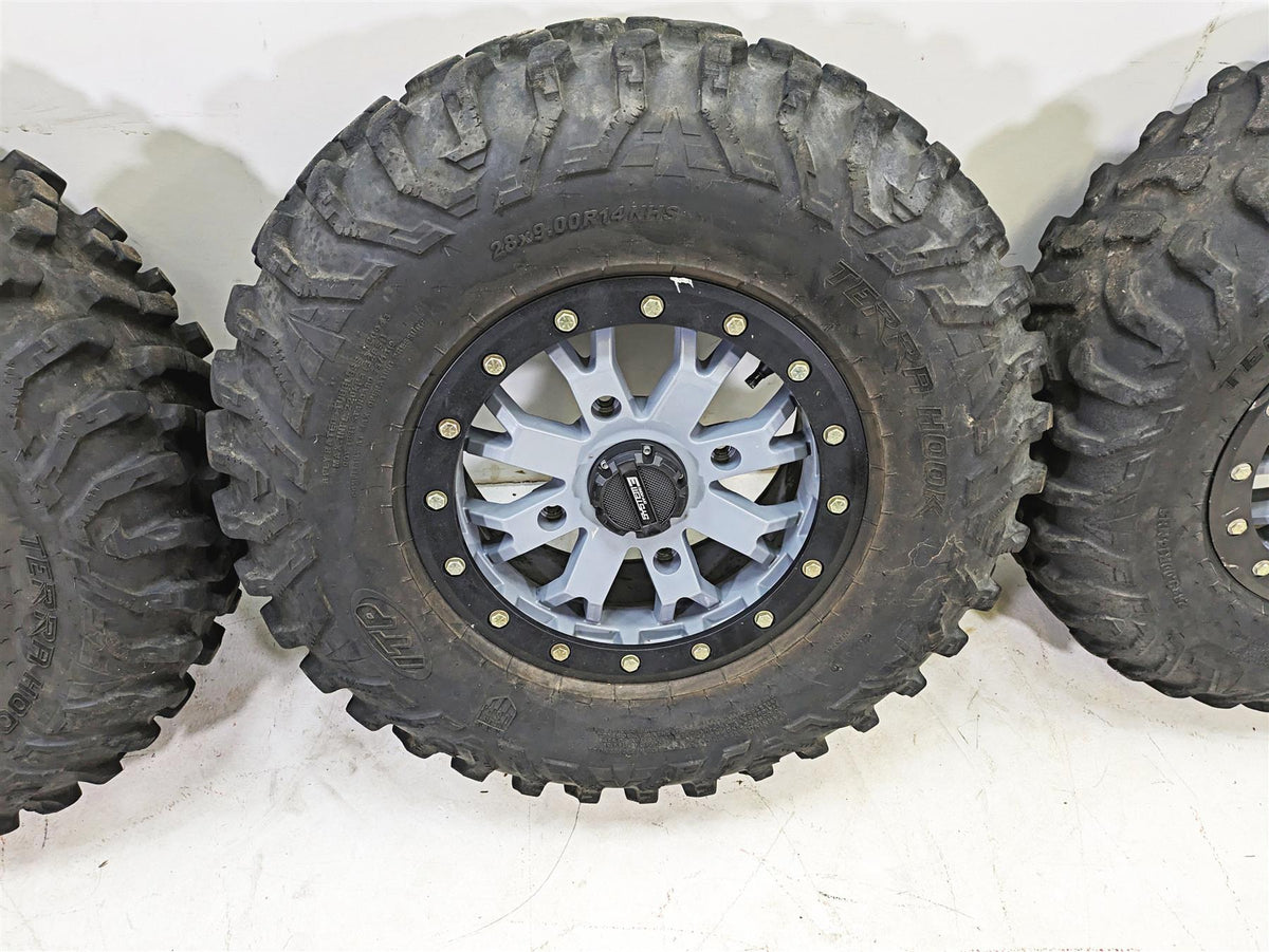 2019 Yamaha YXZ1000 R EPS SS SE System 3 Beadlock 14x6.5 Wheel Rim Tire Set {{ shop.shopifyCountryName }} - Mototech271