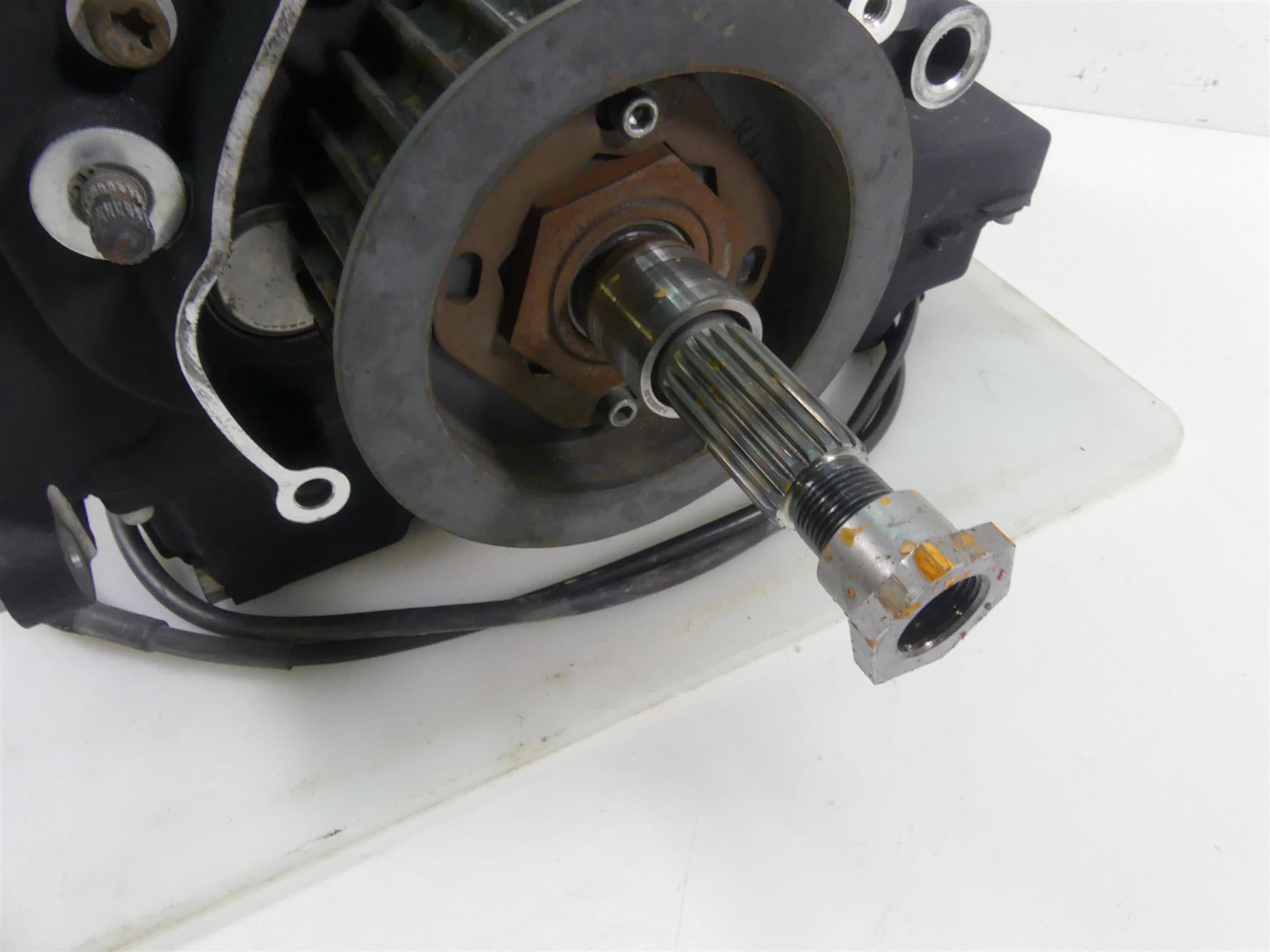 2014 Harley Touring FLHTK Electra Glide 6 Speed Transmission Gear Box 33166-10A {{ shop.shopifyCountryName }} - Mototech271