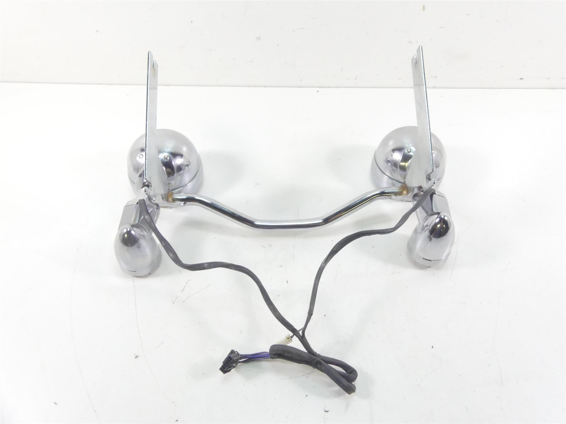 2002 Harley Touring FLHRCI Road King Front Chrome Spot Light Blinker 68712-94A {{ shop.shopifyCountryName }} - Mototech271