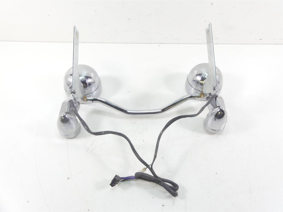 2002 Harley Touring FLHRCI Road King Front Chrome Spot Light Blinker 68712-94A {{ shop.shopifyCountryName }} - Mototech271