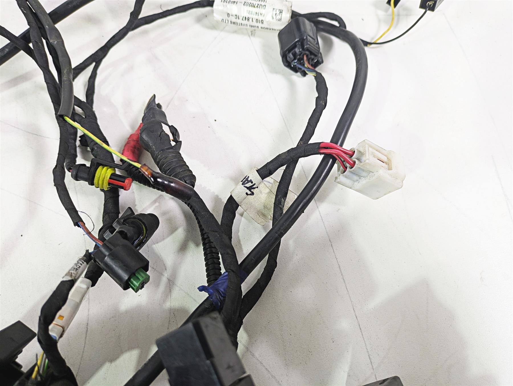 2015 Ducati Hypermotard 821 SP Main Wiring Harness Loom - No Cut 51018451D {{ shop.shopifyCountryName }} - Mototech271