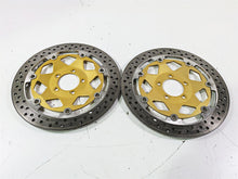 Load image into Gallery viewer, 2005 Kawasaki ZX12R Ninja Front Brake Disc Rotor Set 41080-0001-488 | Mototech271
