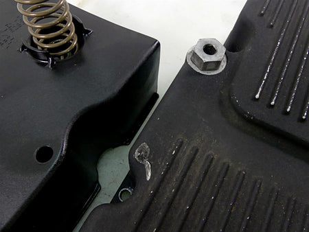 2008 Harley Touring FLHX Street Glide Transmission Lower Oil Pan 62489-99A {{ shop.shopifyCountryName }} - Mototech271