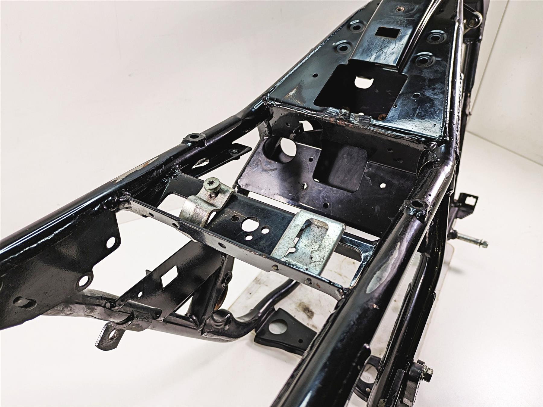 2006 Harley Touring FLHXI Street Glide Straight Main Frame Chassis With Salvage Texas Title 47900-02A {{ shop.shopifyCountryName }} - Mototech271