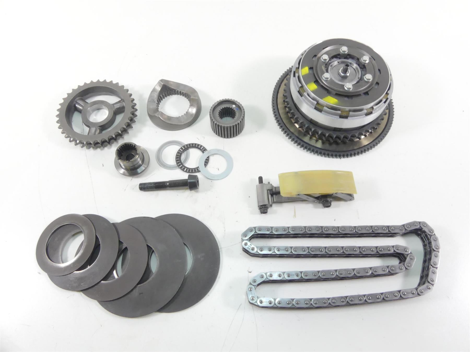 2014 Harley Dyna FXDF Fat Bob Nice Primary Drive Clutch Kit 8K Only 37816-11 {{ shop.shopifyCountryName }} - Mototech271