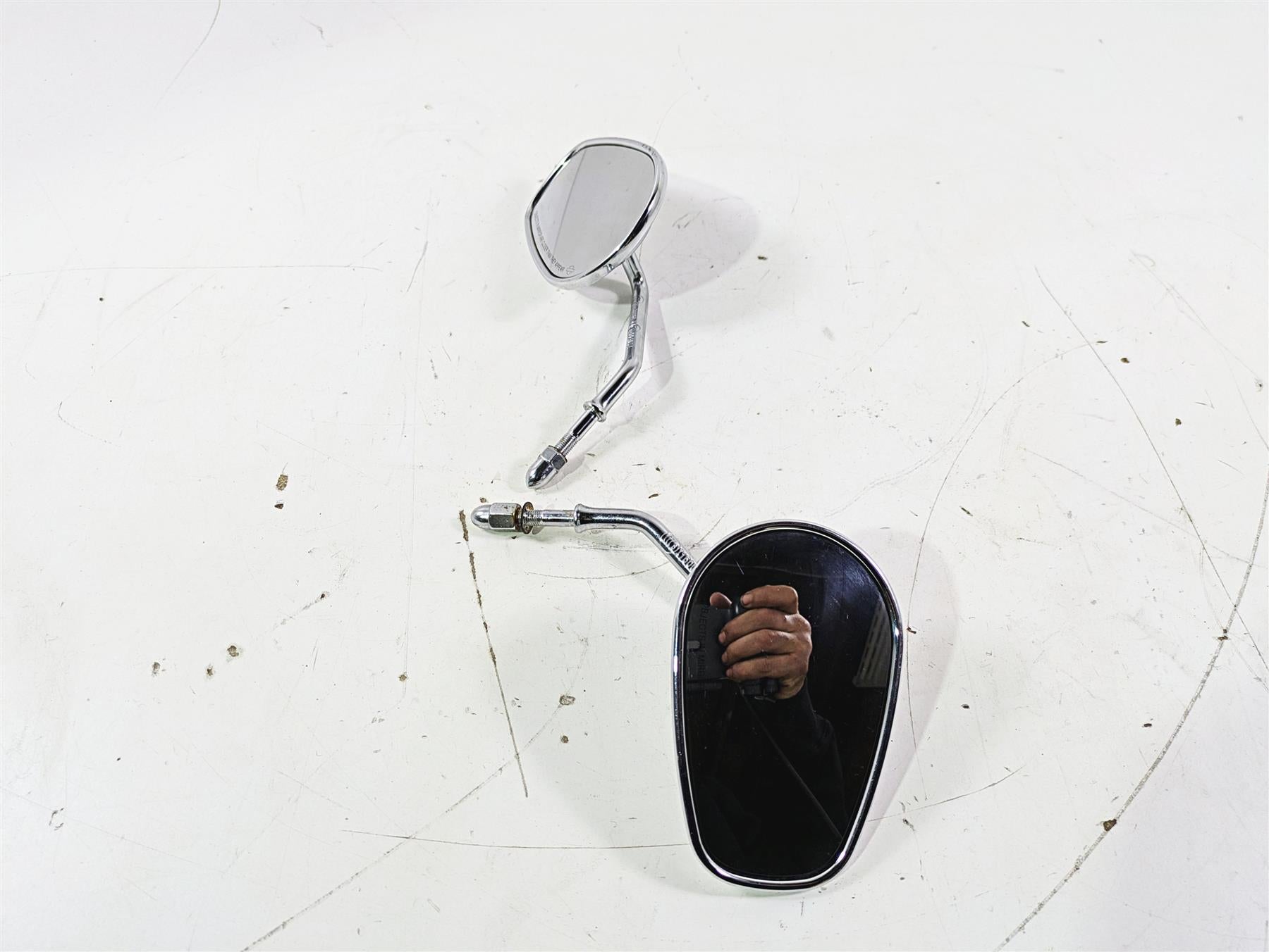 2016 Harley Touring FLTRX Road Glide Rear View Chrome Mirror Set 91910-03B {{ shop.shopifyCountryName }} - Mototech271