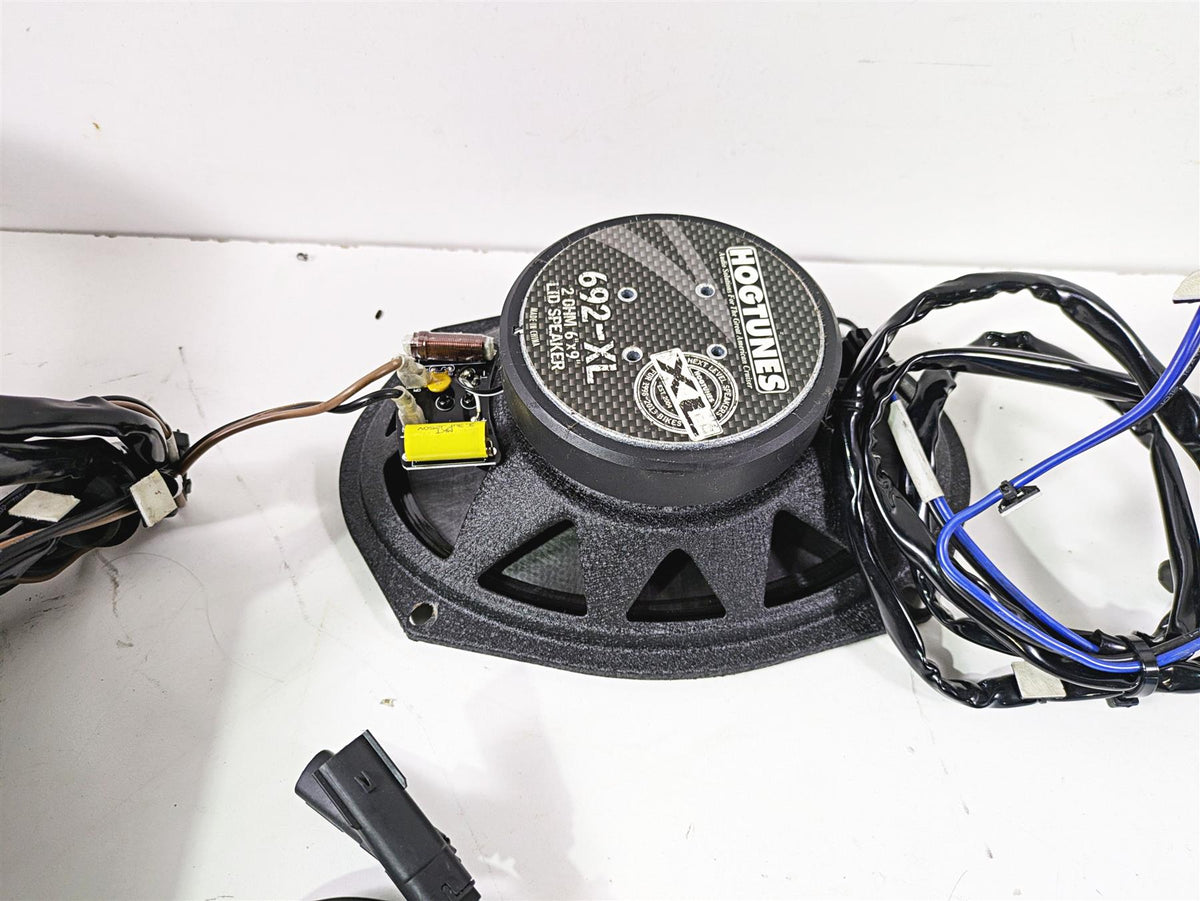 2014 -UP Harley Touring Hogtunes Rear Speaker Amp & Saddle Bag Lid Set REV225 692-XL {{ shop.shopifyCountryName }} - Mototech271