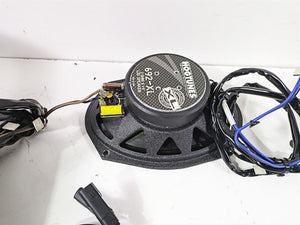 2014 -UP Harley Touring Hogtunes Rear Speaker Amp & Saddle Bag Lid Set REV225 692-XL