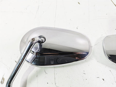 2016 Harley FLSTC Softail Heritage Chrome Rear View Mirror Set 91840-03 91845-03 {{ shop.shopifyCountryName }} - Mototech271