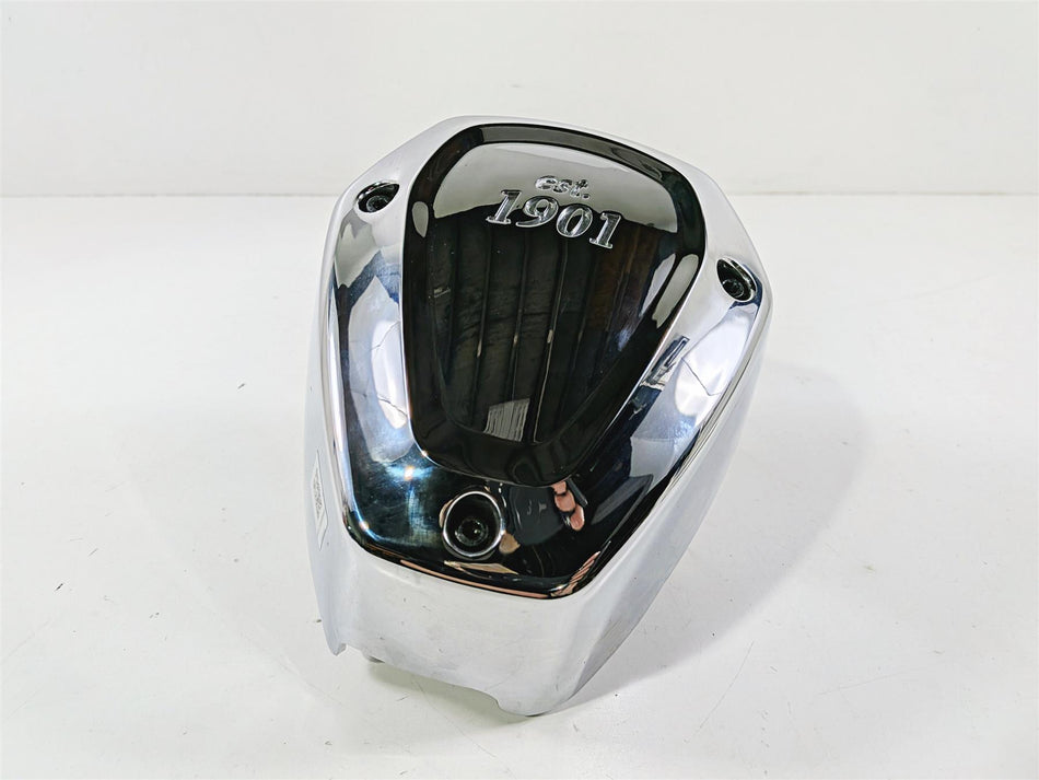 2020 Indian Challenger Limited Chrome Left V-Cover & Bracket Set 5634043 5634049-Mototech271