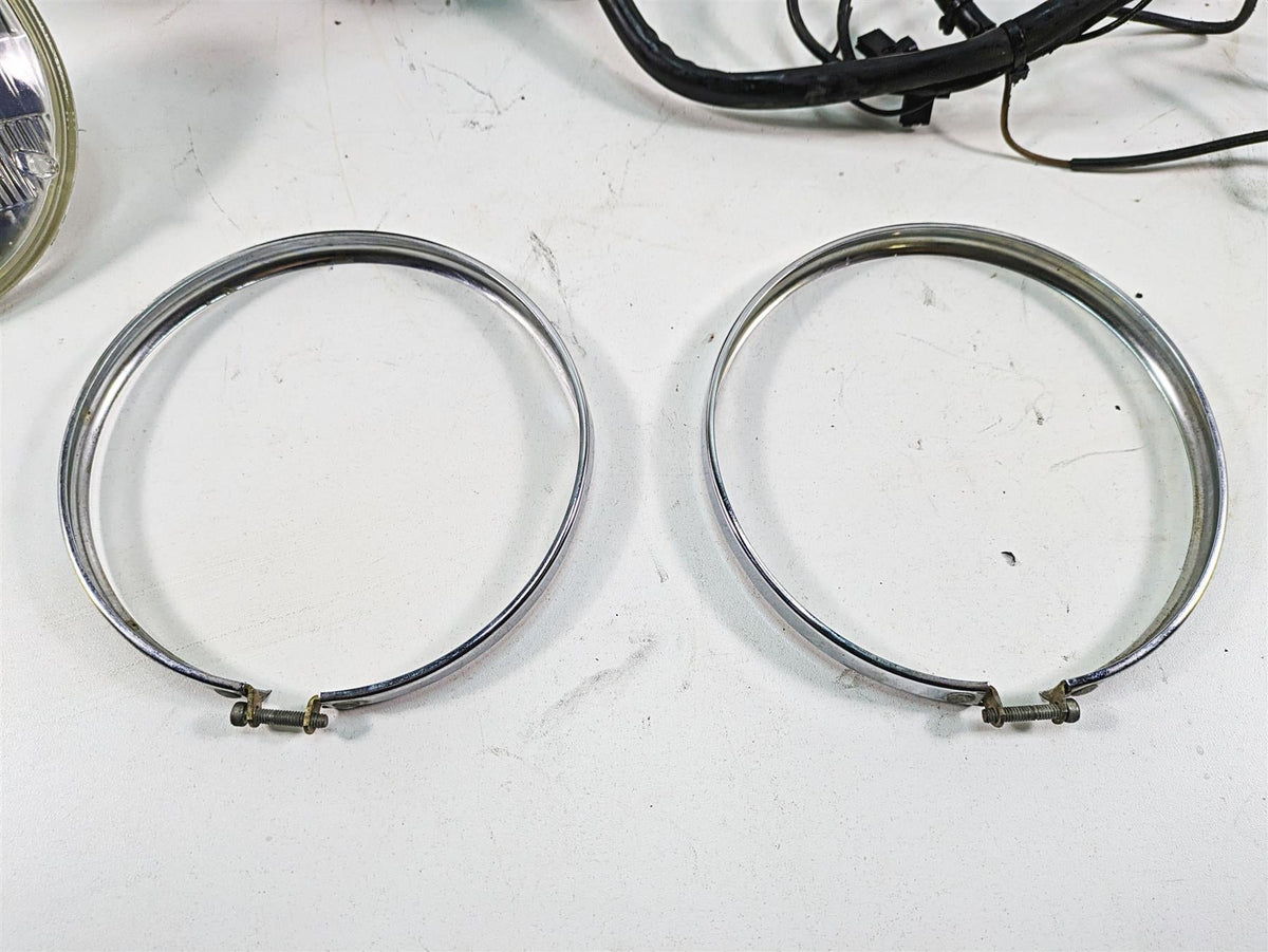 1986 Harley Sportster XLH 883 Main Wiring Harness + Headlight For Parts 70135-86 {{ shop.shopifyCountryName }} - Mototech271