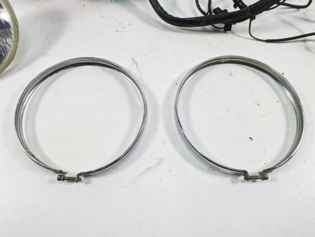 1986 Harley Sportster XLH 883 Main Wiring Harness + Headlight For Parts 70135-86 {{ shop.shopifyCountryName }} - Mototech271