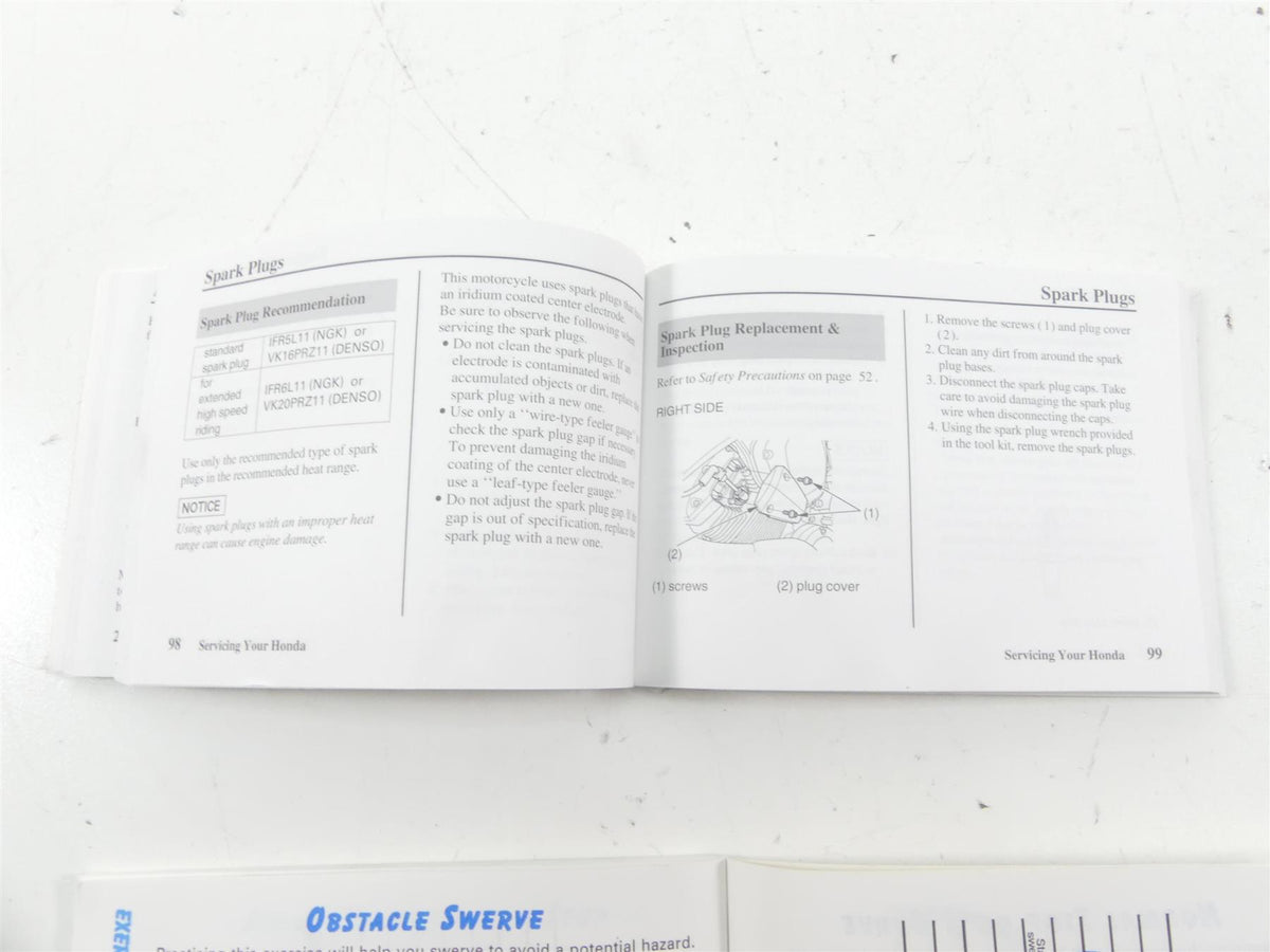 2003 Honda VTX1800 C Owners Manual Booklet Set 00X31-MCH-6100 00X51-ONM-6000 {{ shop.shopifyCountryName }} - Mototech271