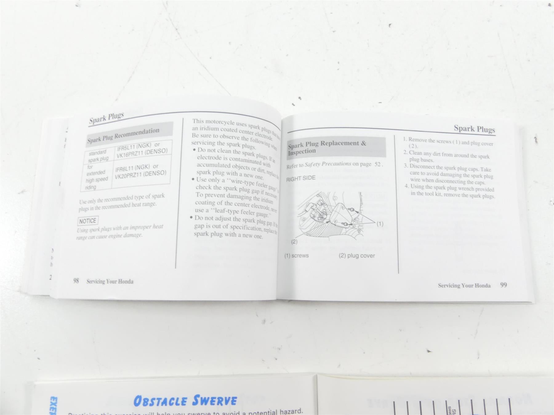 2003 Honda VTX1800 C Owners Manual Booklet Set 00X31-MCH-6100 00X51-ONM-6000 {{ shop.shopifyCountryName }} - Mototech271