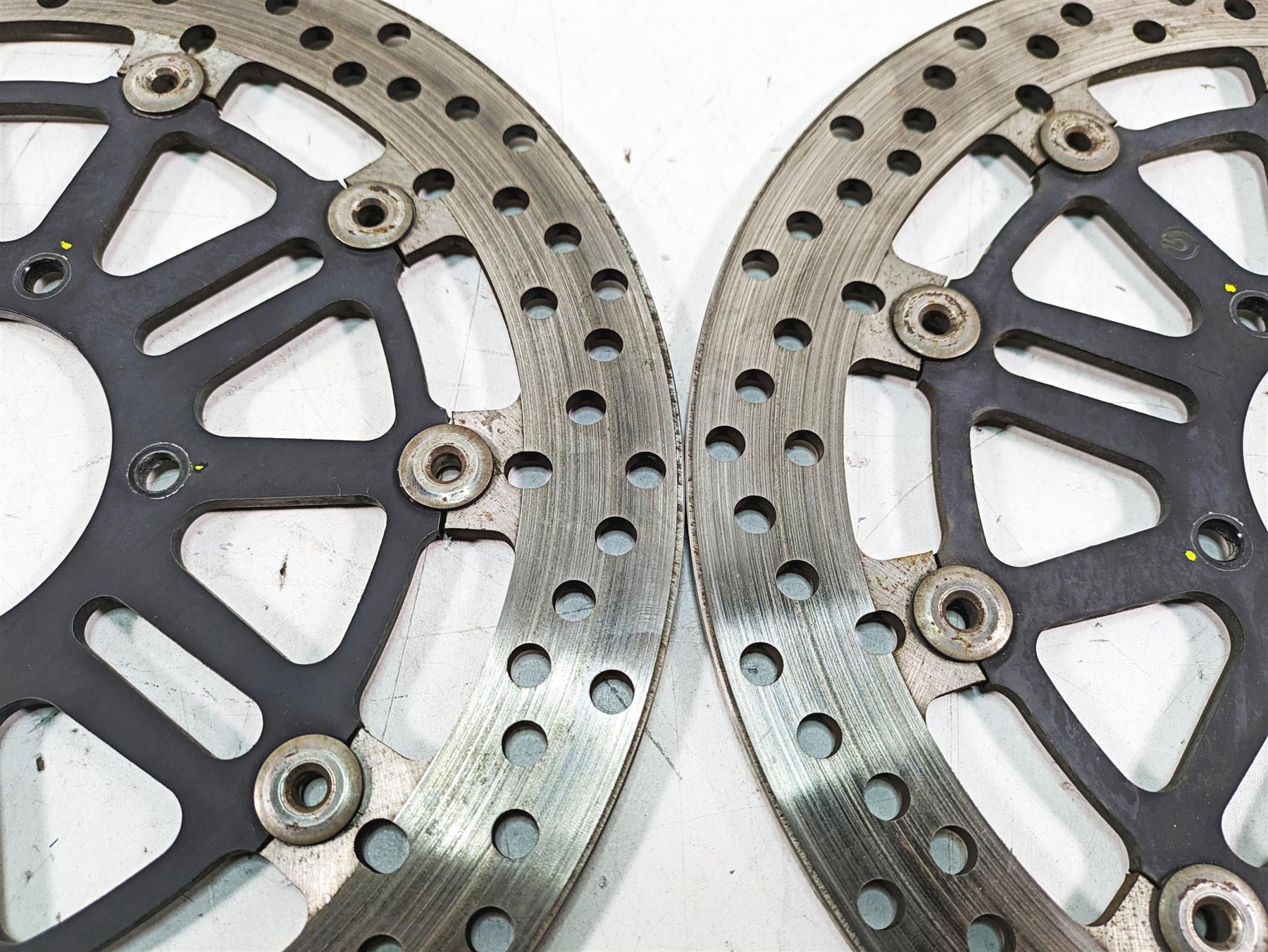 2013 MV Agusta F3 675 ERA Brembo Front Brake Disc Rotor Set 320mm 8000B4450 {{ shop.shopifyCountryName }} - Mototech271