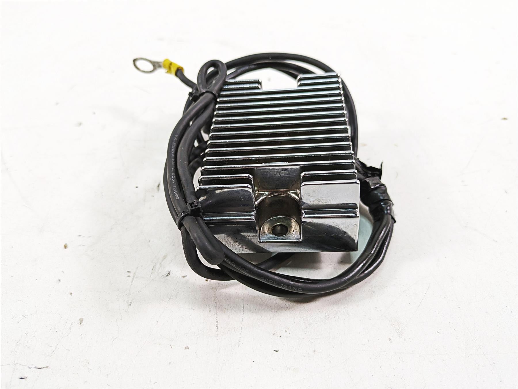 1990 Harley Sportster XLH883 XL883 Chrome Rectifier Voltage Regulator 74523-84A {{ shop.shopifyCountryName }} - Mototech271