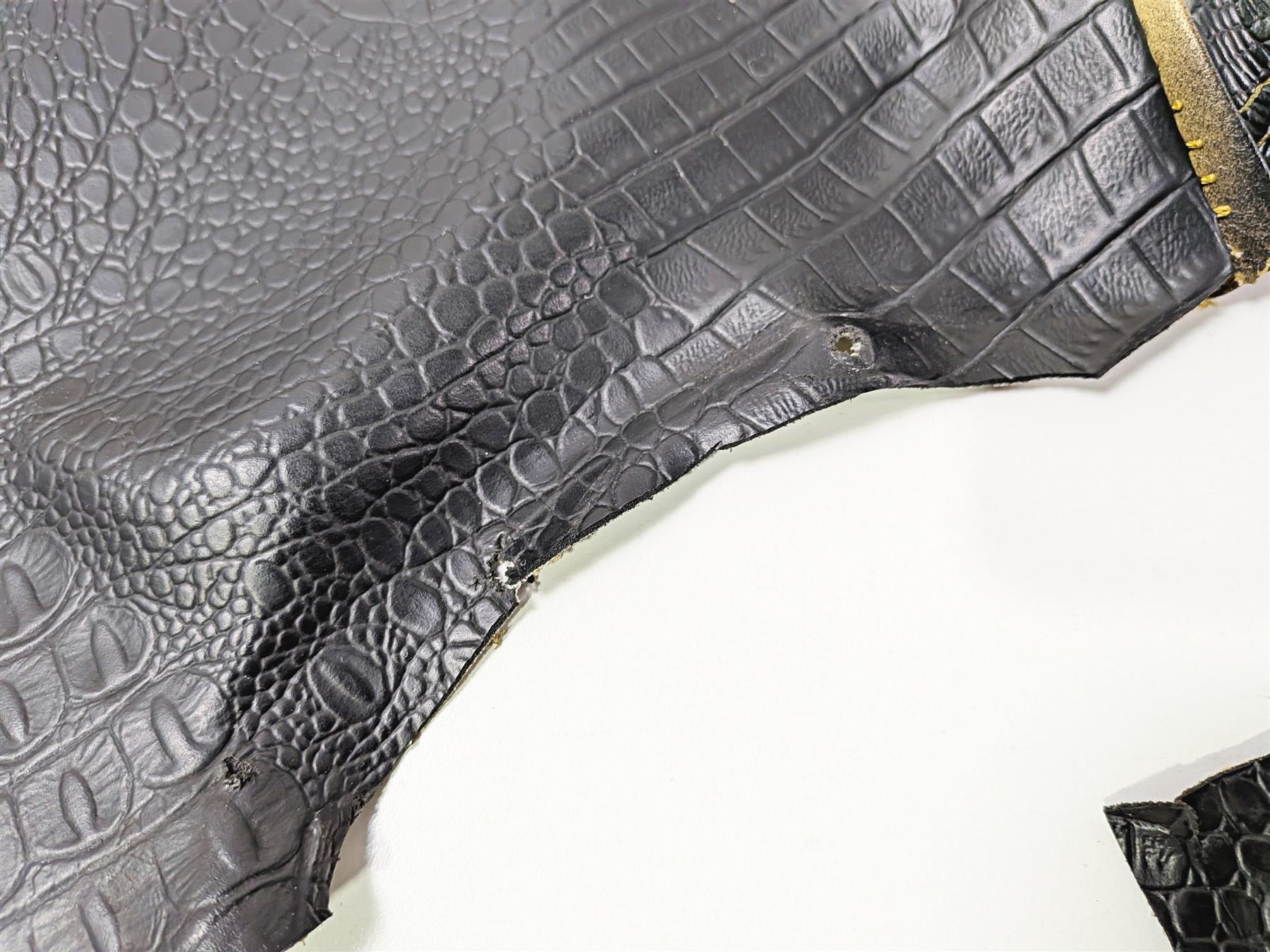 2017 Harley Touring FLHXS Street Glide Aftermarket Alligator Skin Seat Side & Fron Cover Set {{ shop.shopifyCountryName }} - Mototech271