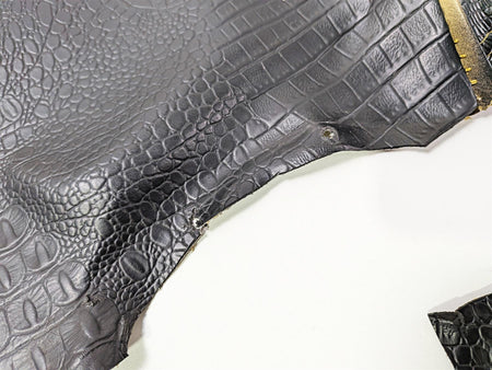 2017 Harley Touring FLHXS Street Glide Aftermarket Alligator Skin Seat Side & Fron Cover Set {{ shop.shopifyCountryName }} - Mototech271