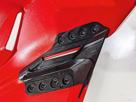 2023 Ducati Streetfighter V4 Red Left Upper Main Side Cover Fairing 4802D711A-Mototech271