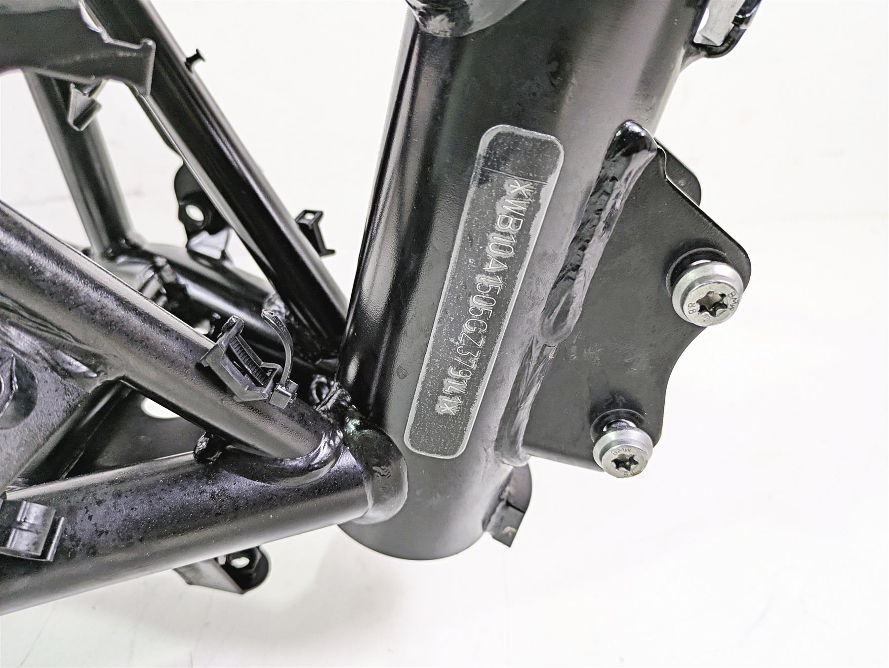 2016 BMW R1200RS K54 Straight Black Main Frame Chassis With Texas Salvage Title 46519444986 {{ shop.shopifyCountryName }} - Mototech271