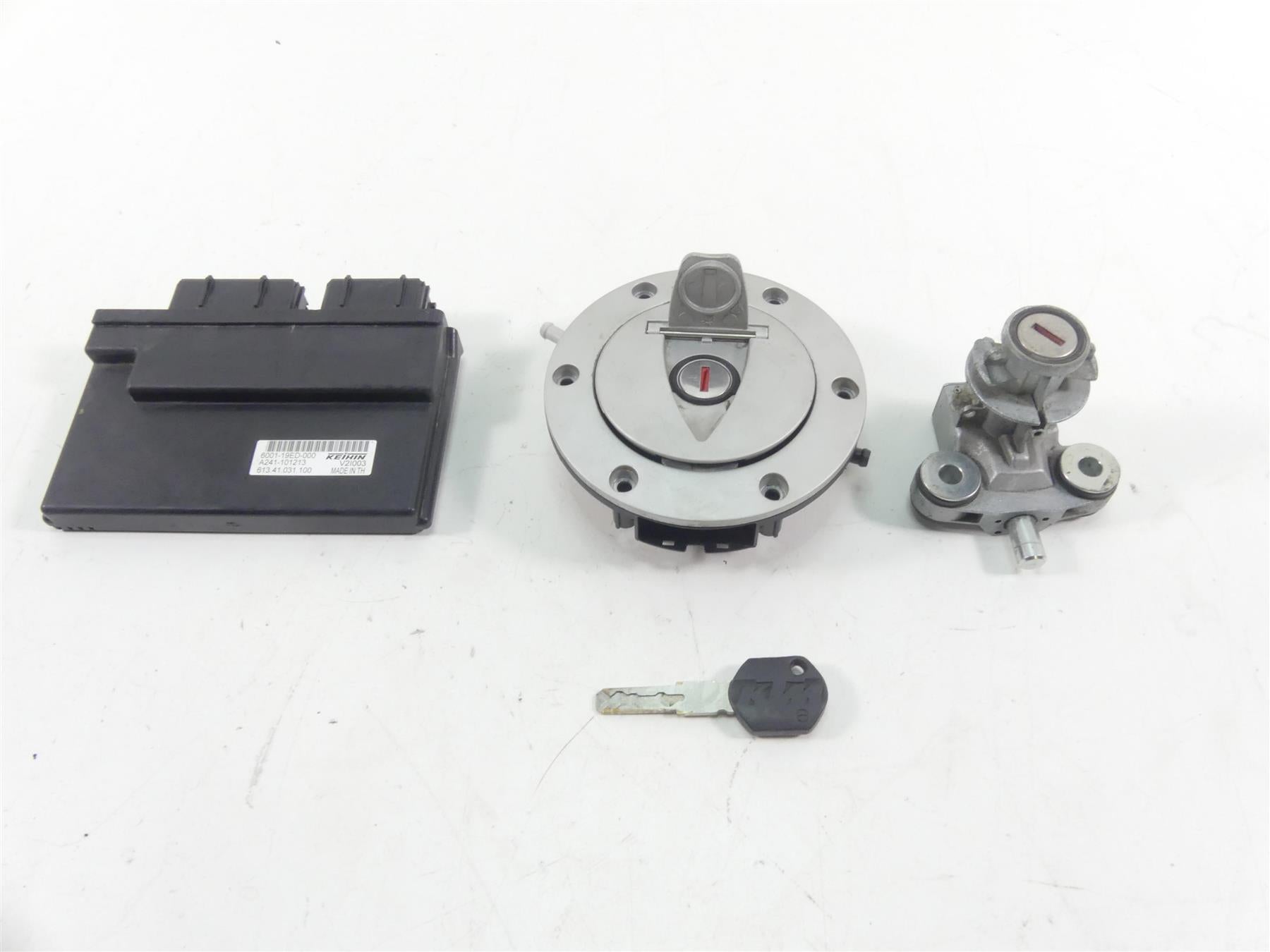 2015 KTM 1290 Adventure Ignition Switch Cdi Ecu Ecm Key Tank Cap Set 61341031100 | Mototech271