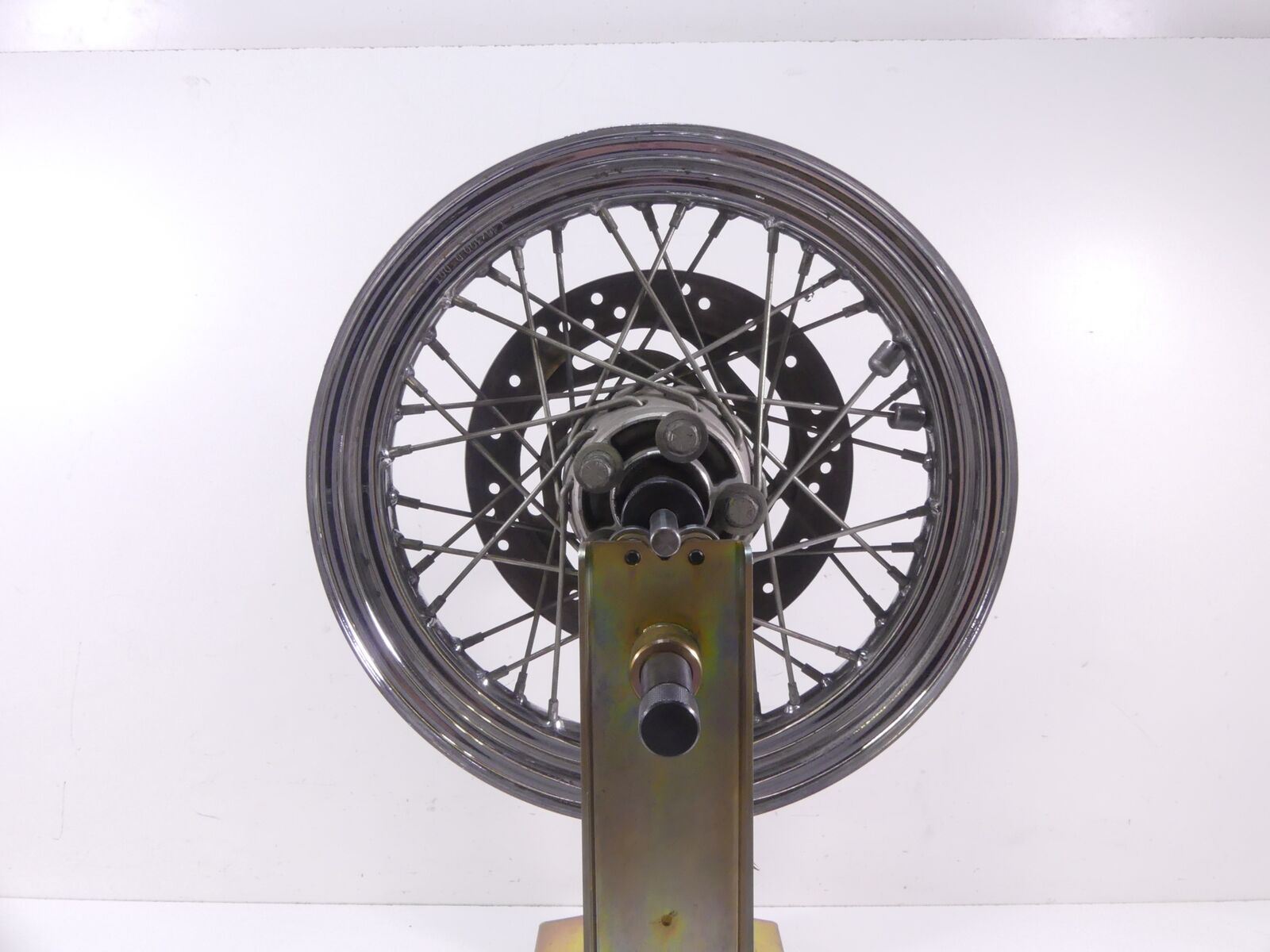 2002 Harley FLSTCI Softail Heritage Straight Rear Spoke Wheel Rim 16x3 43085-97 {{ shop.shopifyCountryName }} - Mototech271