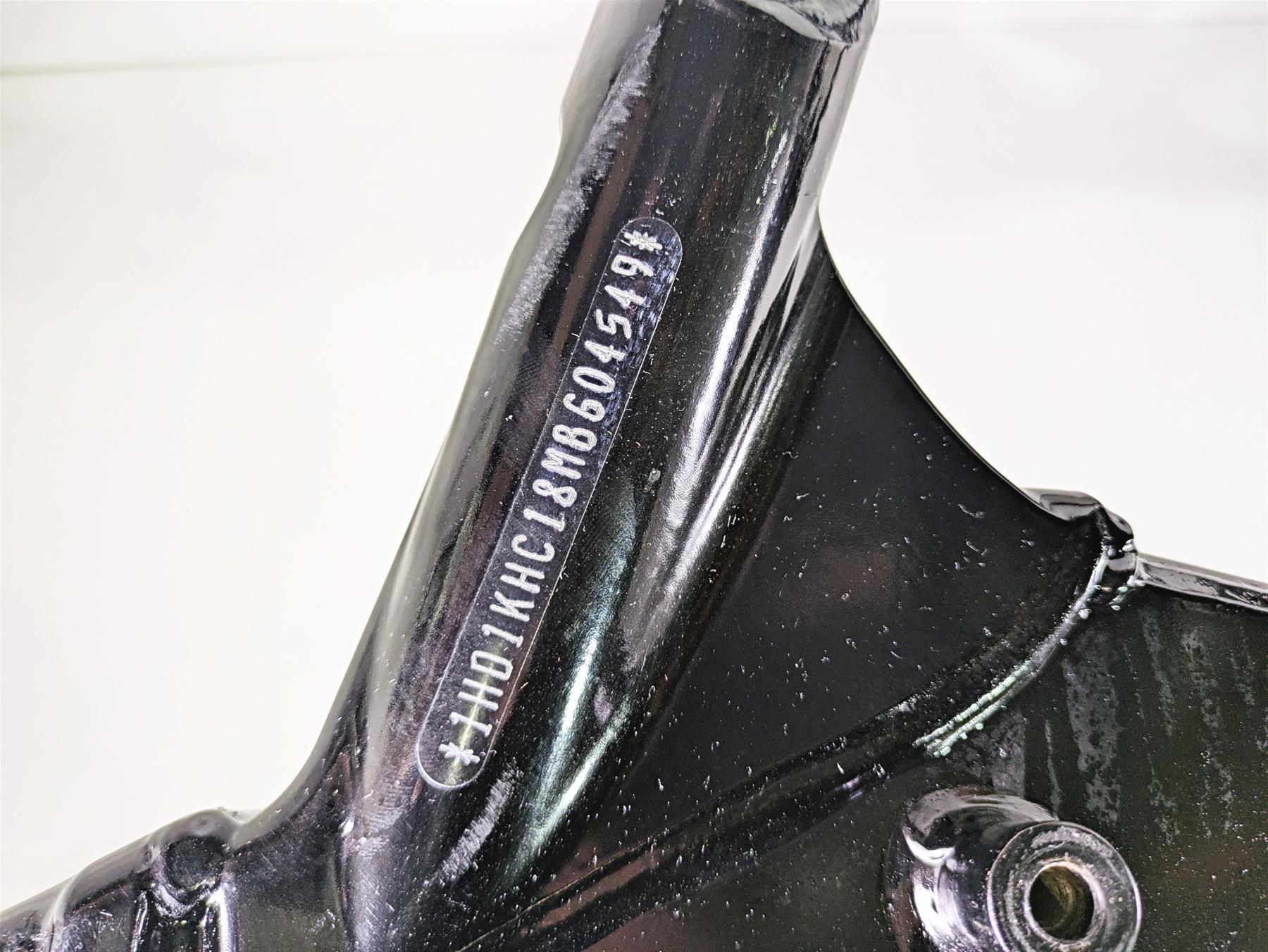 2021 Harley Touring FLTRX Road Glide Straight Frame Chassis & Subframe With Salvage Texas Title 47000344 {{ shop.shopifyCountryName }} - Mototech271