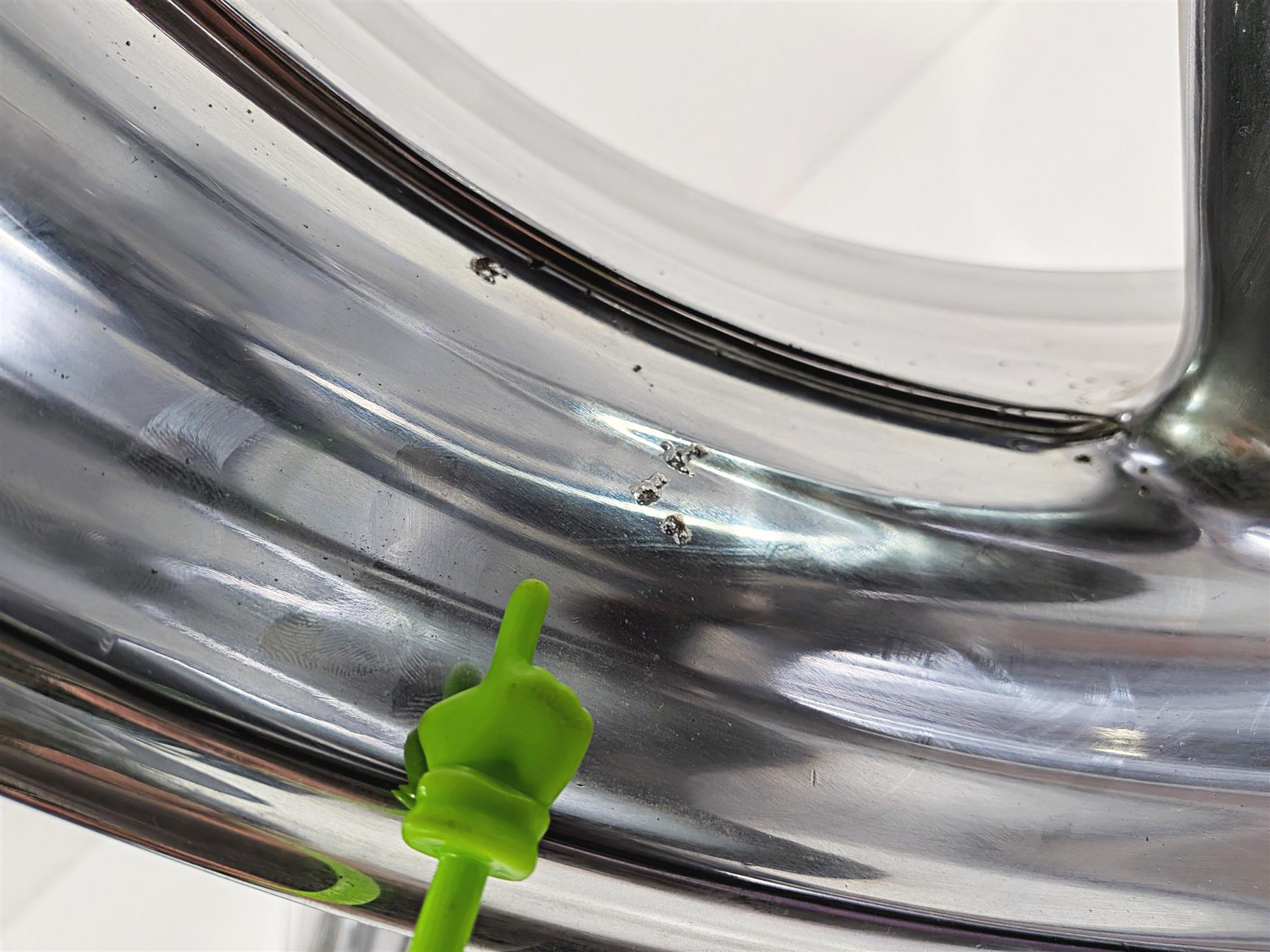 2008 Yamaha YZF R1 RN19 Front Rear Chrome Wheel Rim Set -READ 5VY-25168-00 {{ shop.shopifyCountryName }} - Mototech271