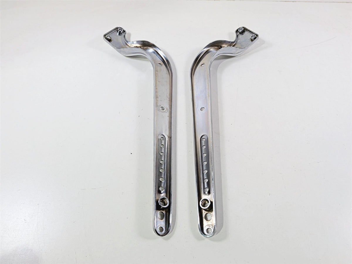 2005 Harley Softail FLSTFSE CVO Fat Boy Rear Fender Chrome Braces Struts 60117-05-Mototech271
