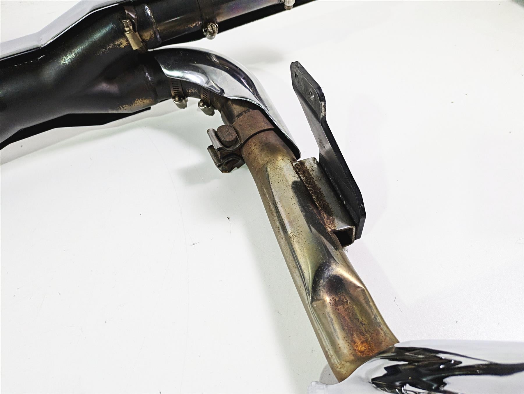 2011 Harley Touring FLHTCUSE CVO E-Glide Vance Hines Power Duals Exhaust Header 46332 {{ shop.shopifyCountryName }} - Mototech271