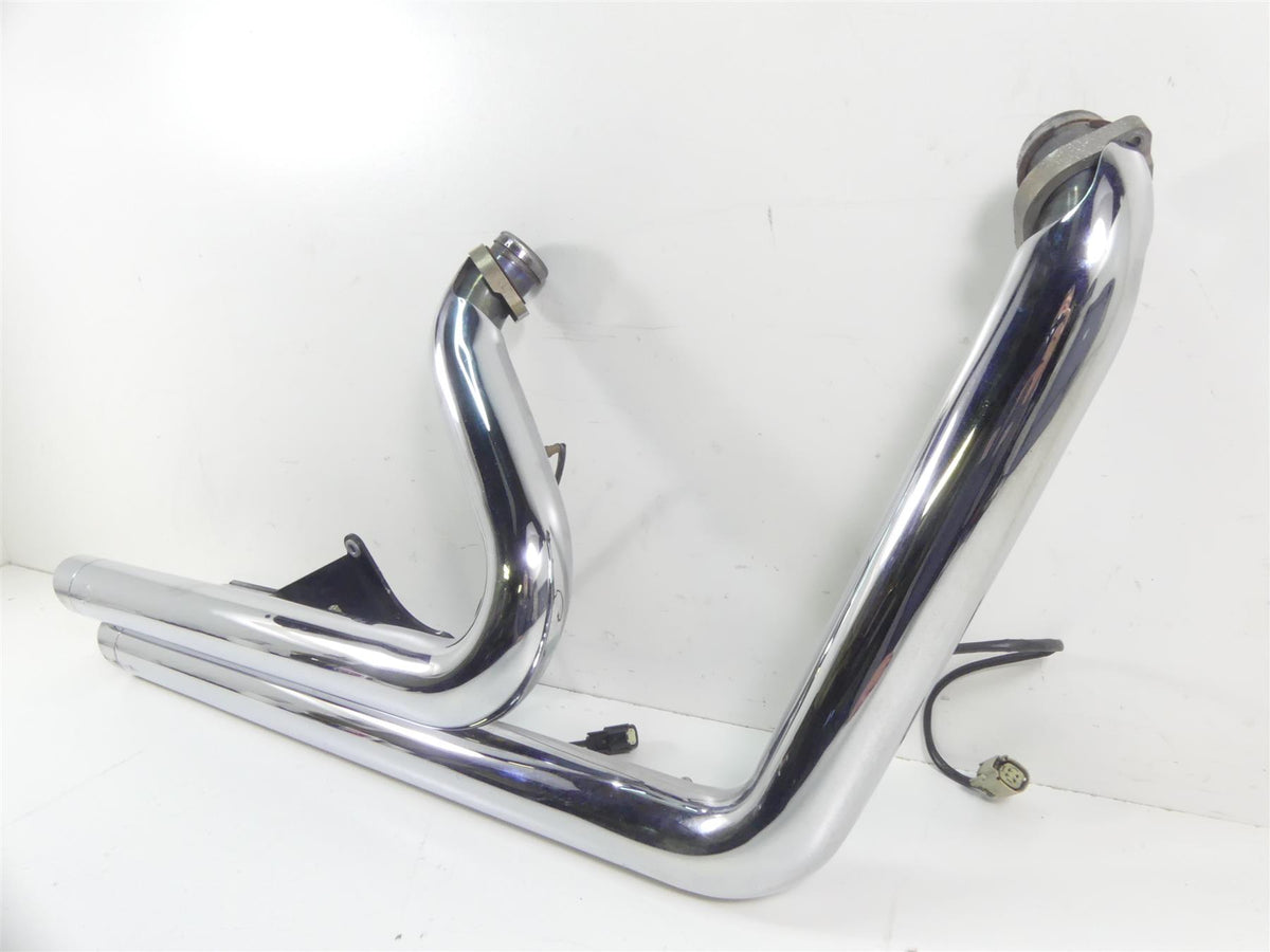 2013 Harley FXDWG Dyna Wide Glide Vance Hines Big Shots Staggered Exhaust 17935 {{ shop.shopifyCountryName }} - Mototech271